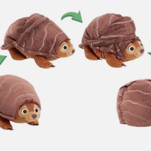 NEW Disney Raya & The Last Dragon Tuk Tuk Plush Stuffed Animal Rolls into a Ball - Picture 10 of 11